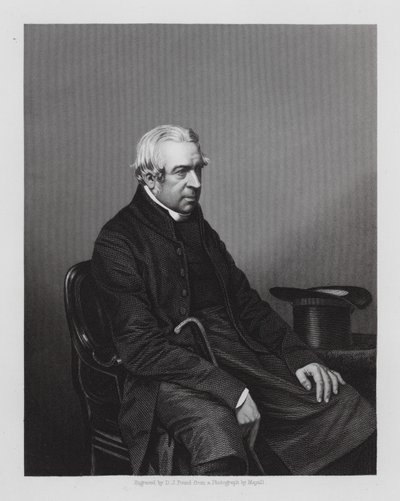 Charles Richard Sumner, englantilainen pappi (kaiverrus) (kaiverrus) tekijältä English School