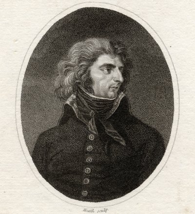 Kaarle XIV (1783-1844) Ruotsin ja Norjan kuningas (1818-44), Heathin kaiverrettu muotokuvagalleriasta, julkaistu 1833 tekijältä English School