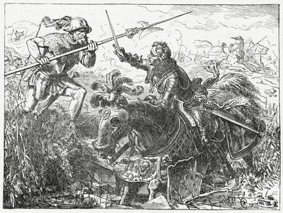 Kaarle Rohkea, Burgundin herttua Nancyn taistelussa 5. tammikuuta 1477 1882 tekijältä English School