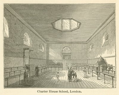 Charter House School, Lontoo (kaiverrus) tekijältä English School