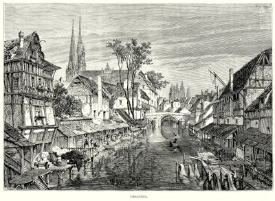 Chartres (kaiverrus) tekijältä English School