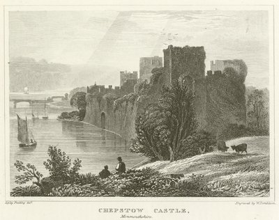 Chepstow Castle, Monmouthshire (kaiverrus) tekijältä English School