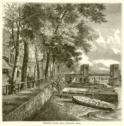 Cheyne Walk ja Cadogan Pier tekijältä English School