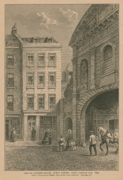 Childs Banking House Fleet Streetillä tekijältä English School