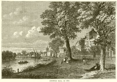 Chiswick Mall, vuonna 1820 tekijältä English School