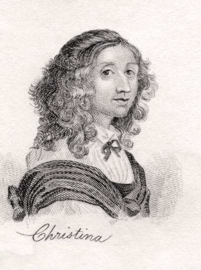 Christina of Sweden, Crabbs Historical Dictionarysta, julkaistu 1825 tekijältä English School