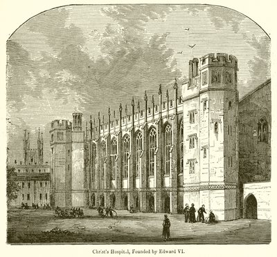 Christs Hospital, jonka perusti Edward VI tekijältä English School