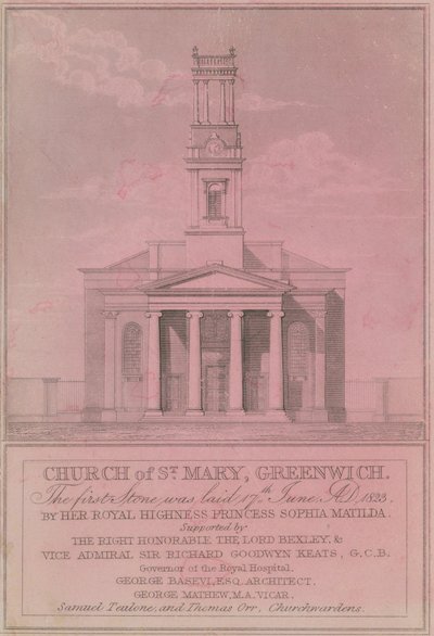 Pyhän Marian kirkko, Greenwich tekijältä English School