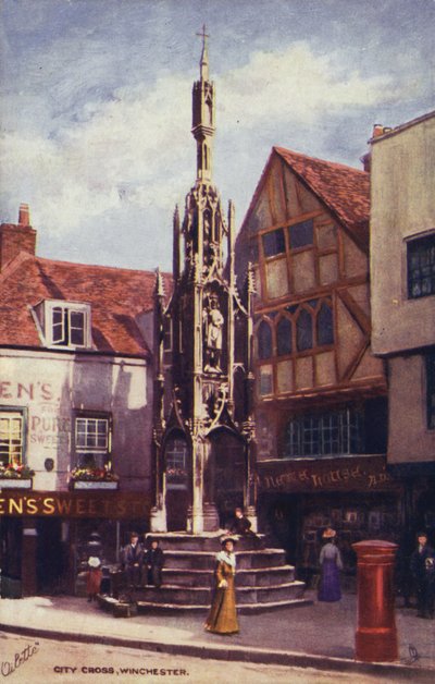 City Cross, Winchester (värilitro). tekijältä English School
