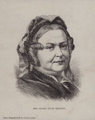 Clara Lucas Balfour, englantilainen raittiuskampanja tekijältä English School