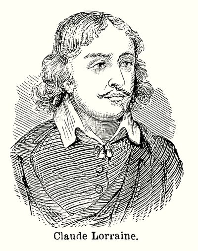 Claude Lorraine (litografia) tekijältä English School