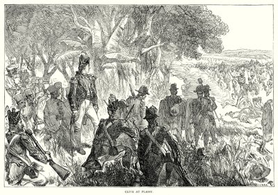 Clive Plassyssä (kaiverrus) tekijältä English School