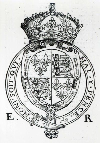 Kuningatar Elizabeth I:n vaakuna tekijältä English School