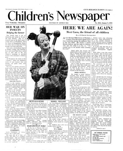 Coco the Clown, "The Children