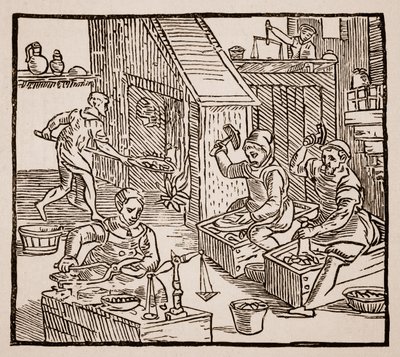 Coiners at Work, 1577 (seepiakuva) tekijältä English School