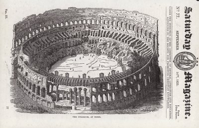 Colosseum, Rooma (kaiverrus) tekijältä English School