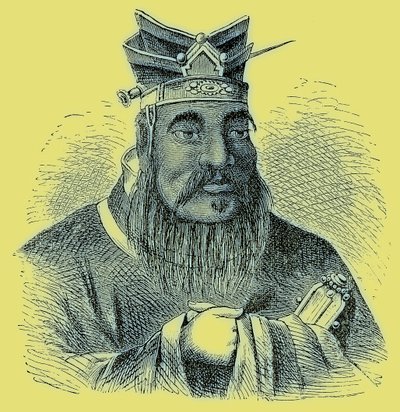Konfutse, kuvitus teoksesta The Illustrated History of the World, julkaistu noin 1880 (digitaalisesti paranneltu kuva) tekijältä English School