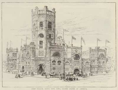 Corn Palace, Sioux City, Iowa, Yhdysvallat (kaiverrus) tekijältä English School