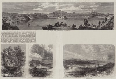 Coromandel Gold-Diggings, Uusi-Seelanti (kaiverrus) tekijältä English School