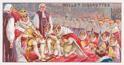 George IV:n kruunaus tekijältä English School