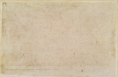 Puuvilla Augustus II 106 Magna Carta tekijältä English School