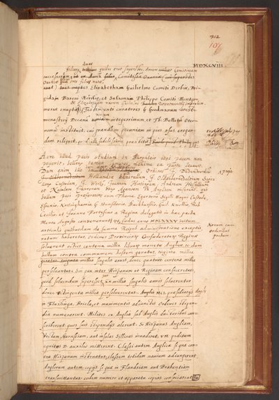 Cotton MS Faustina F III, f. 107r. tekijältä English School