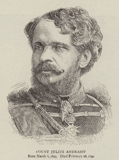 Kreivi Julius Andrassy (kaiverrus) tekijältä English School