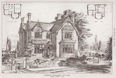 Country Residence, Eltham (kaiverrus) tekijältä English School