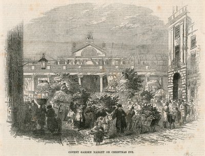 Covent Garden Market, Lontoo, jouluaattona tekijältä English School