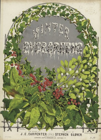 Winter Evergreensin kansi tekijältä English School