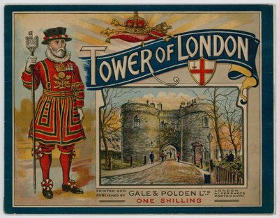 Lontoon Towerin oppaan kansi tekijältä English School