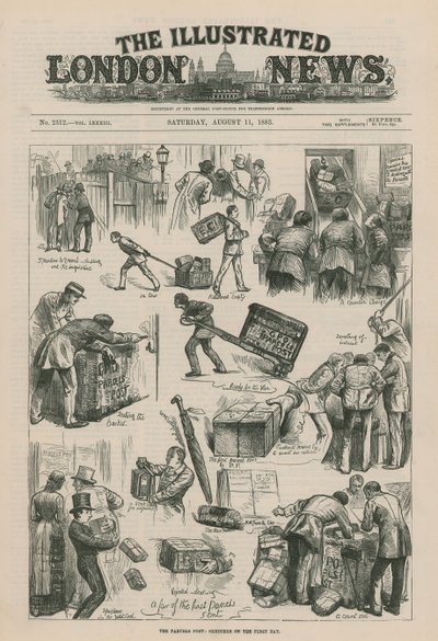 Illustrated London News -lehden kansi tekijältä English School