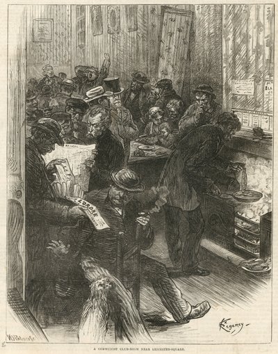 Illustrated London News -lehden kansi tekijältä English School