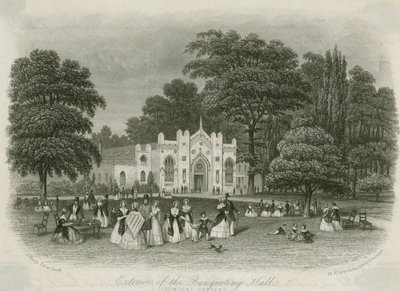 Cremorne Gardens, Lontoo: juhlasalin ulkopuoli tekijältä English School