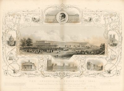 Kristalli palatsi; vuoden 1851 suuri näyttely tekijältä English School