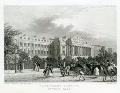 Cumberland Terrace, Regents Park, Lontoo tekijältä English School