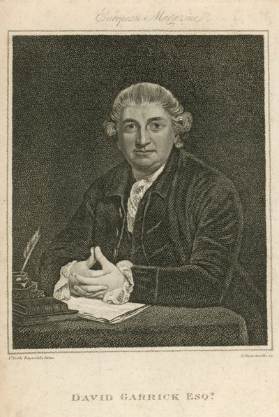 David Garrick, näyttelijä tekijältä English School