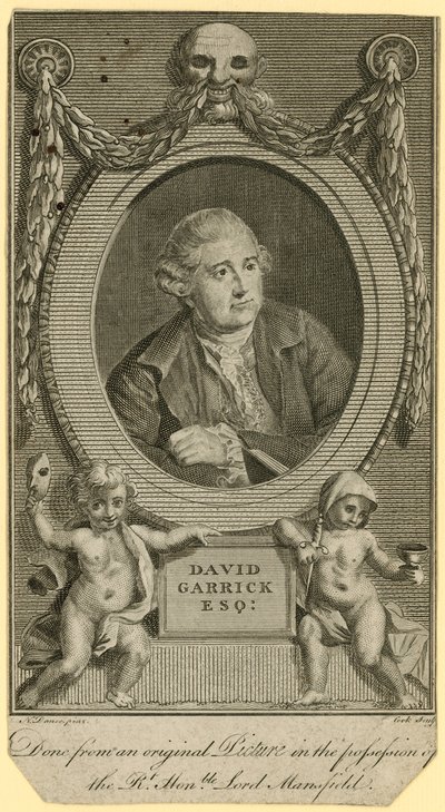 David Garrick, näyttelijä tekijältä English School