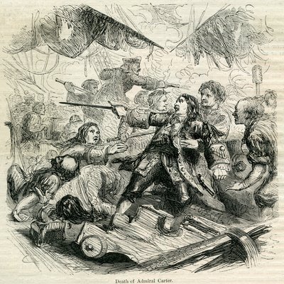 Amiraali Carterin kuolema, 1692 tekijältä English School