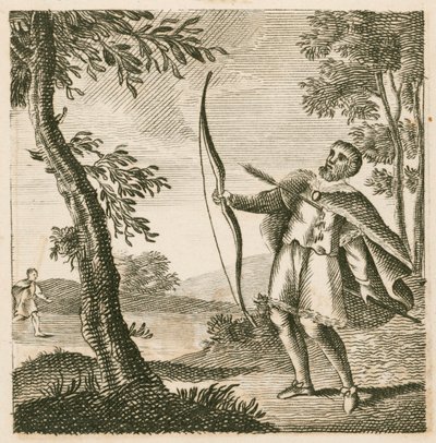 Kuningas William II:n kuolema metsästäessään New Forestissa, Hampshiressa tekijältä English School