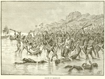 Magellanin kuolema tekijältä English School