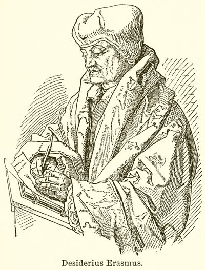 Desiderius Erasmus tekijältä English School