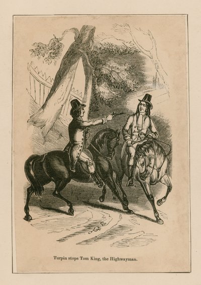 Dick Turpin pysäyttää valtatiemiehen Tom Kingin tekijältä English School