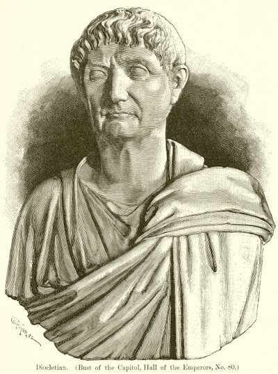 Diocletianus. (Kapitolin rintakuva, Keisareiden sali, nro 80) tekijältä English School