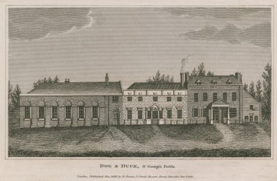 Koira ja ankka, St Georges Fields, Lambeth tekijältä English School