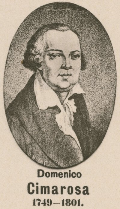 Domenico Cimarosa (syväpaino) tekijältä English School