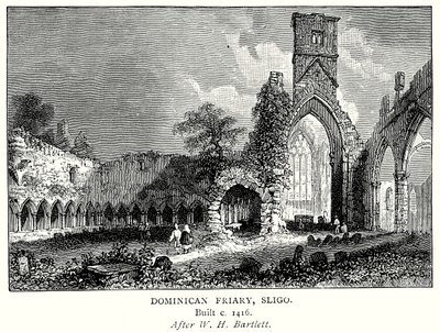 Dominikaanien luostari, Sligo (kaiverrus) tekijältä English School