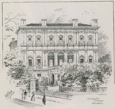 Dorchester House, Park Lane, Lontoo, Shahzada Nasrullah Khanin asuinpaikka tekijältä English School