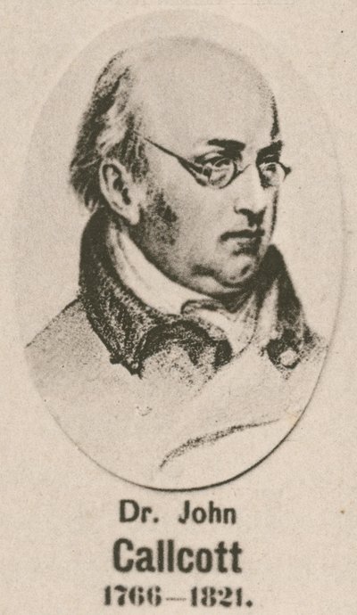 Tohtori John Callcott (syväpaino) tekijältä English School