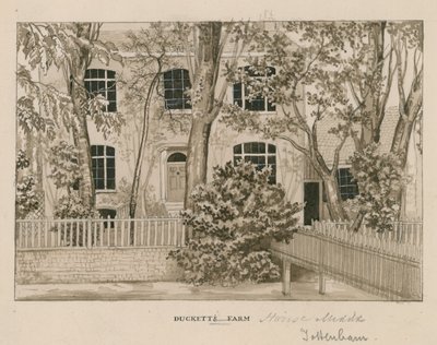 Ducketts Farm House, Tottenham, Lontoo (wc paperilla) tekijältä English School